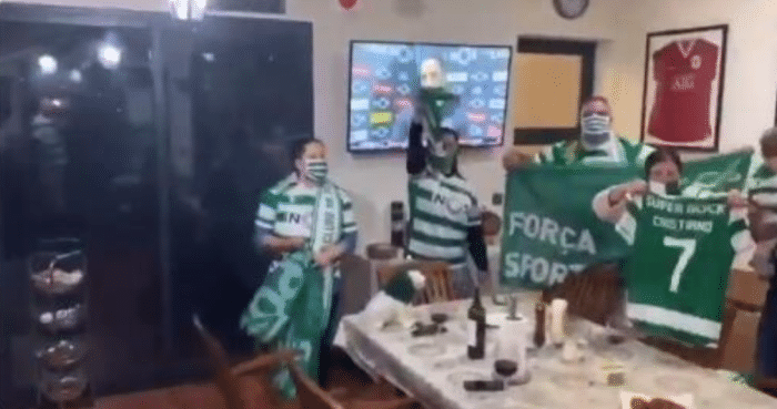 回归葡体? C罗母亲举其7号球衣庆祝葡体取胜