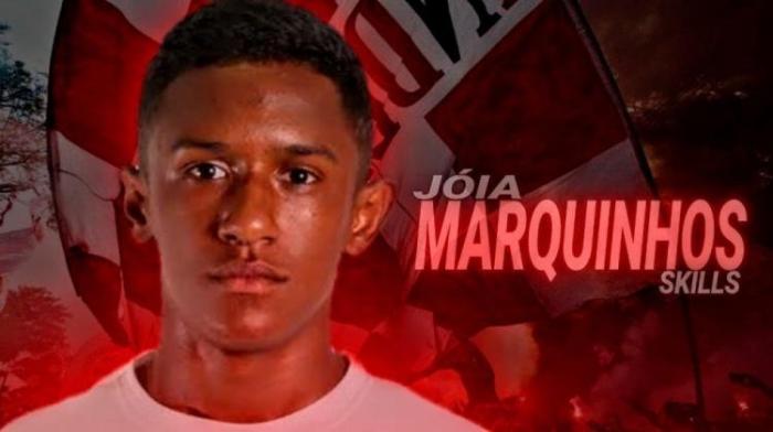 阿森纳签下巴西边锋小马尔基尼奥斯，花费350万