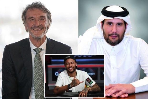 曝卡塔尔财团报价55亿镑！收购曼联后首签锁定内马尔，开49万周薪