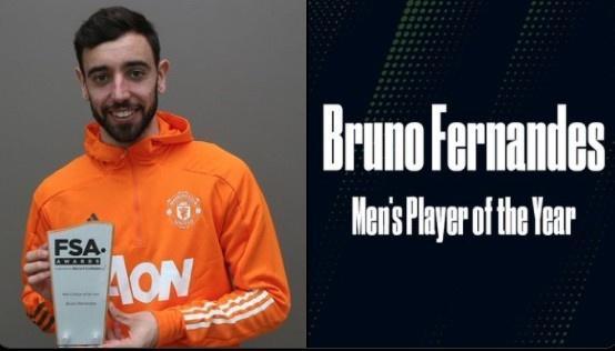 B费当选！球迷协会票选2020年英超年度最佳