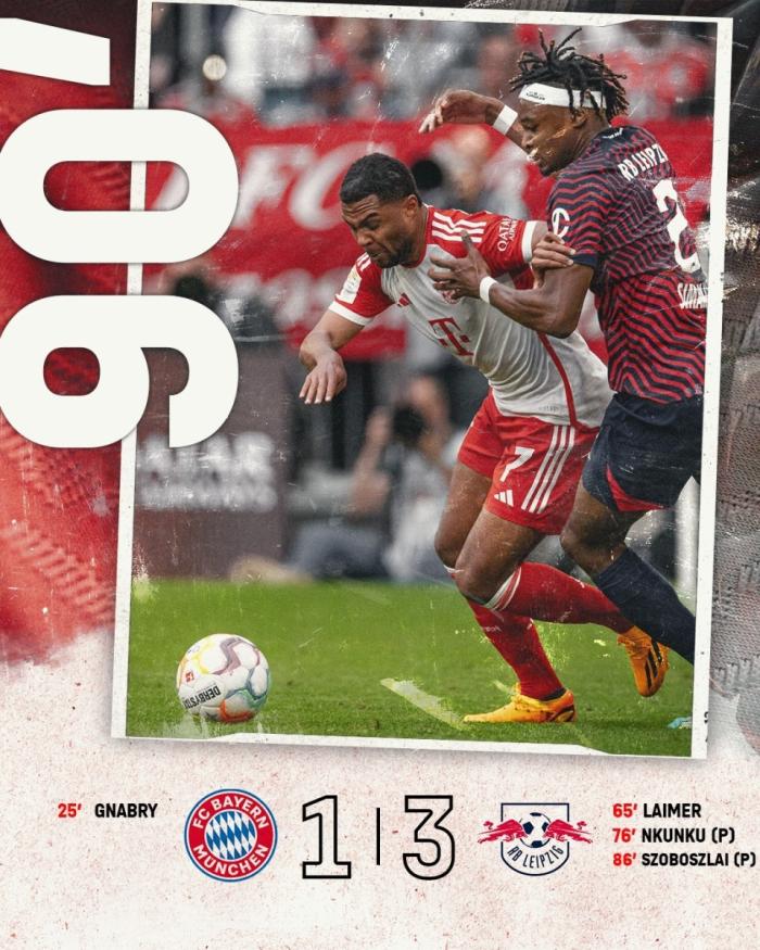 德甲变天？拜仁崩盘1-3被逆转！10连冠或终结，多特2连胜就夺冠