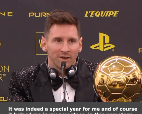 梅西：莱万应获得去年金球奖，很荣幸能与他竞争