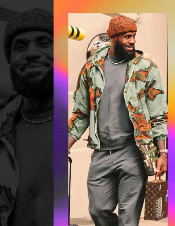 詹姆斯推行李大笑入场 追梦直言湖人该亮出底牌了