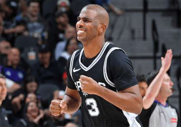 詹姆斯迎出场里程碑，保罗解锁12000 助攻成就，后者剑指超越基德