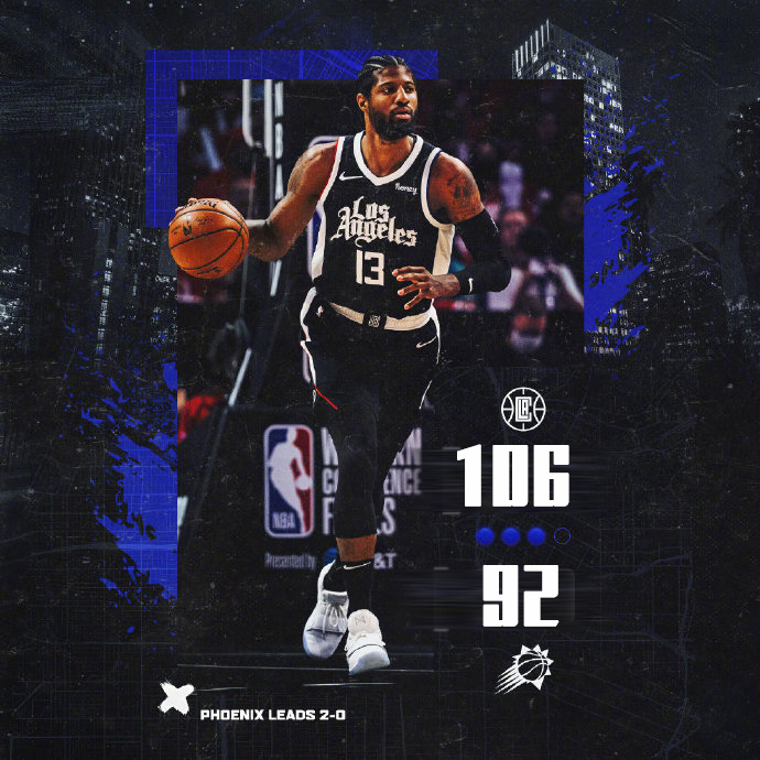 快船106-92险胜<a href=/lanqiuzhibo/bucks/ target=_blank class=infotextkey>雄鹿</a> 乔治27+15+8 雷吉23分 保罗15+12