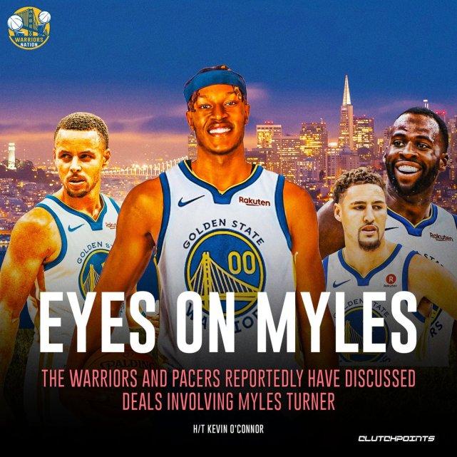 勇士也能抢特纳？美媒列4换1交易方案：中锋升级水花再冲冠