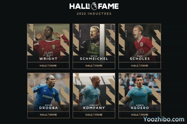 官方：德罗巴、阿圭罗等6人入选英超名人堂