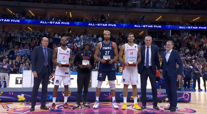 欧洲杯最佳阵容：字母哥施罗德入选东约落选 威利MVP连夺三项大奖