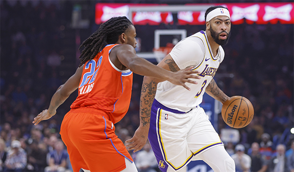 掀翻西部第二！詹眉合砍66分，浓眉哥兑现承诺，湖人结束4连败