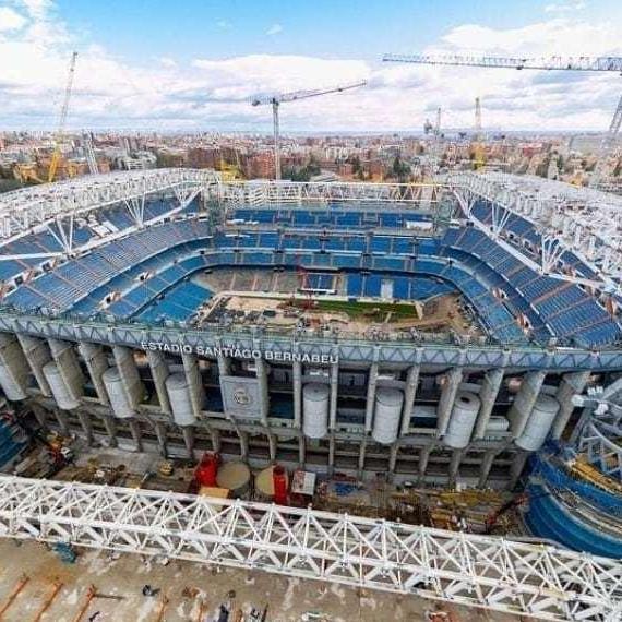 阿斯报：伯纳乌预计明年10月修完并对外开放