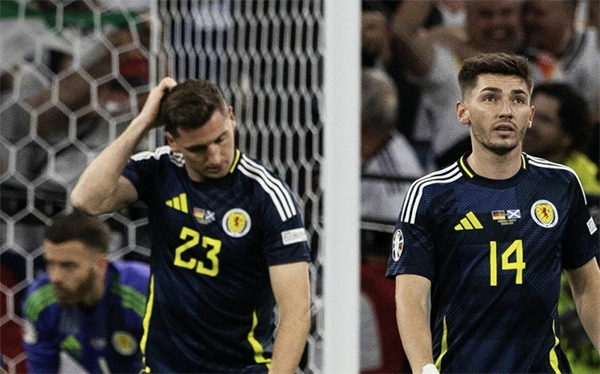 欧洲杯揭幕战，苏格兰1-5落败，面临小组出线危机