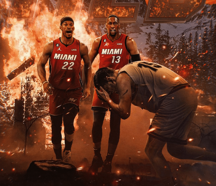 热火G2狂刷8大纪录：黑八13胜历史第一 送约基奇40+耻辱输球