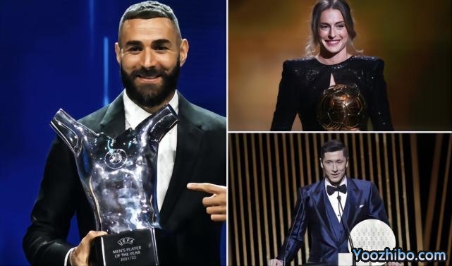 金球奖完整排名：本泽马夺魁！近24年法国首人，马内第2莱万无缘前3