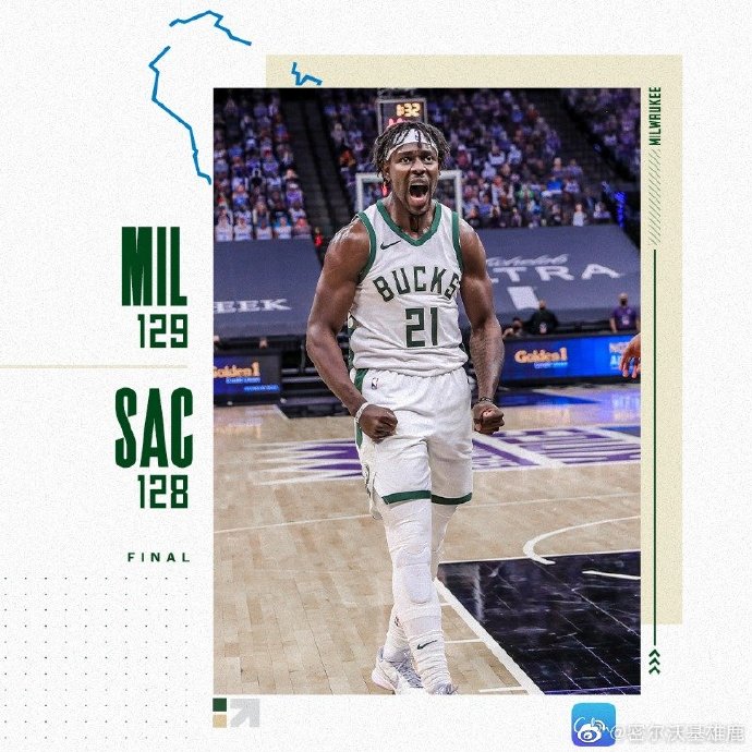 NBA每日综述：雄鹿险胜国王 爵士26记三分射穿魔术取九连胜