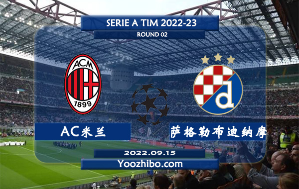 AC米兰vs萨格勒布迪纳摩赛事前瞻分析：AC米兰正赛至今保持不败