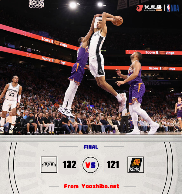 NBA每日综述：马刺客场双杀太阳 鹈鹕送活塞3连败