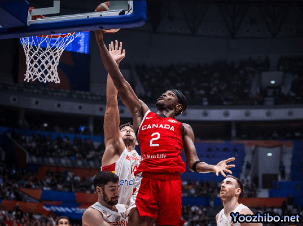 加拿大男篮88-85逆转西班牙男篮 亚历山大30+7 狄龙22+5