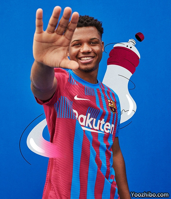 2021-22赛季巴塞罗那主客场及第二客场球衣一览