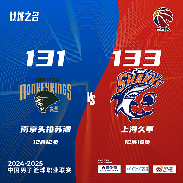 上海133-131胜同曦 洛夫顿&血布合砍62分 李弘权25+8