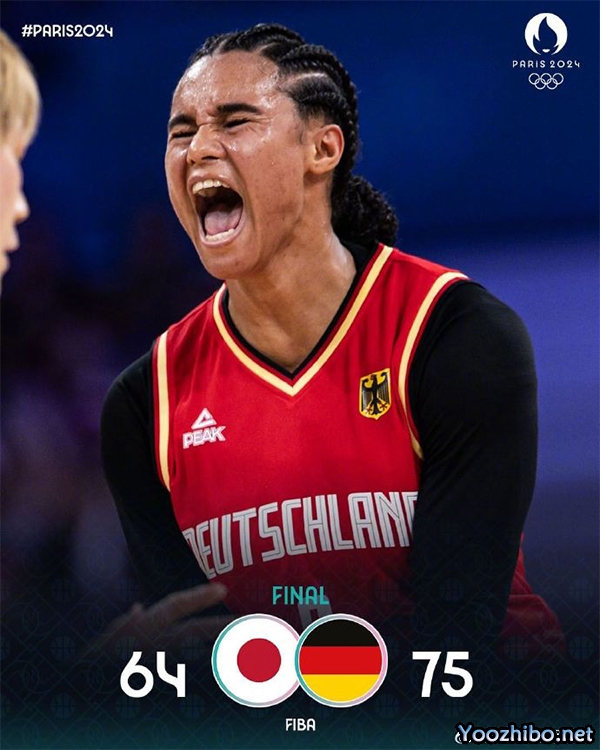 德国女篮75-64战胜日本女篮 萨巴里独得33分