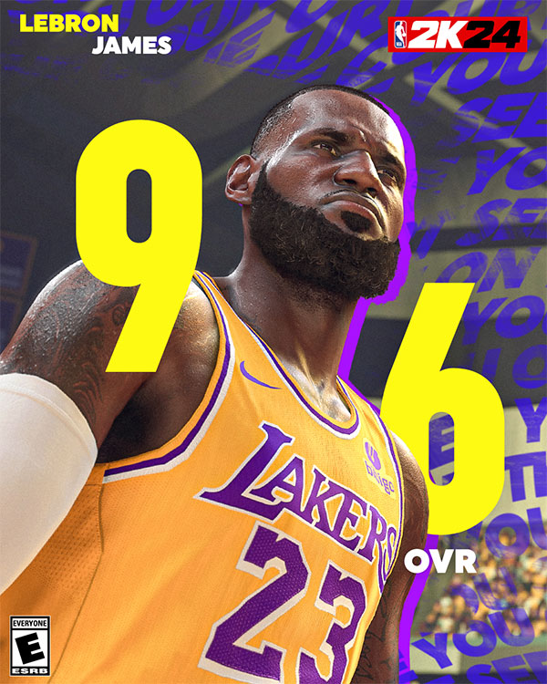 詹皇正式回应最新能力值96：你无法阻止下雨 连续19年94+太疯狂