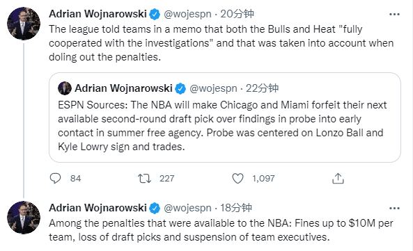 NBA重磅罚单！公牛热火违规招募鲍尔洛瑞，都被没收一个选秀权