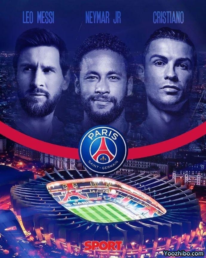 若曼联无缘欧冠，C罗可能加盟巴黎联手梅西