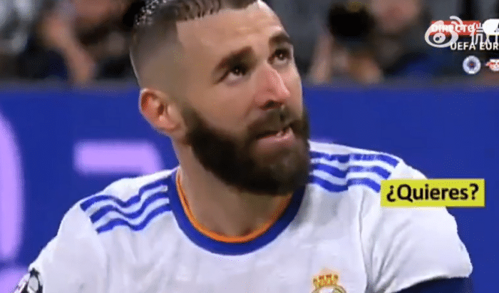 泪目！本泽马绝杀前曾让点，欲助21岁新星戴帽，13年坚守已成巨星