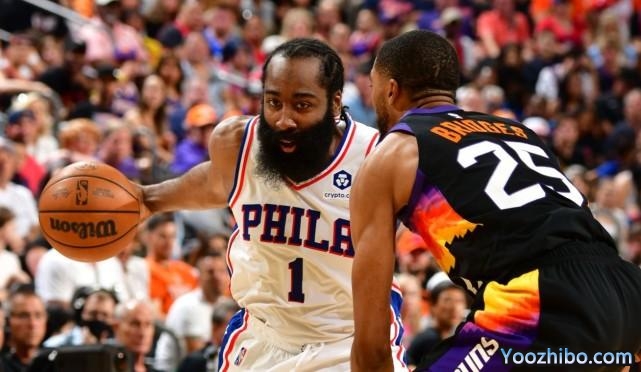 哈登有多怕太阳？3战全败+命中率不到27%！悍将防到他9中1