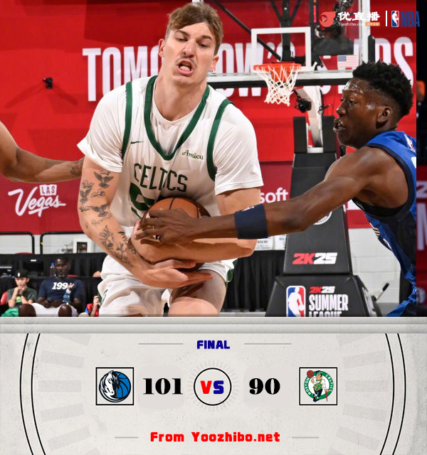 独行侠101-9大胜凯尔特人 普洛斯珀22分 AJ-劳森21分