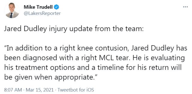 拒绝手术+不退役！杜德利：我的价值在更衣室和大巴车上，詹眉需要我！