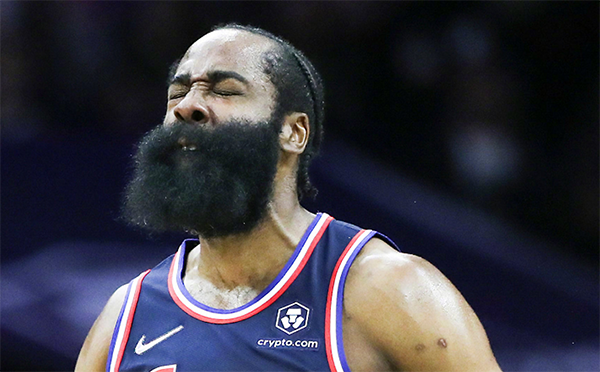 哈登是否值顶薪？球探称最多2500万，美媒晒数据：季后赛拉胯