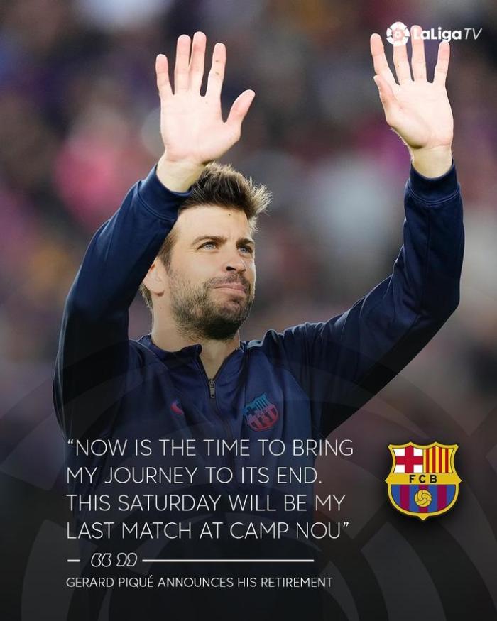 35岁皮克自宣退役：本周末将是我的最后一战