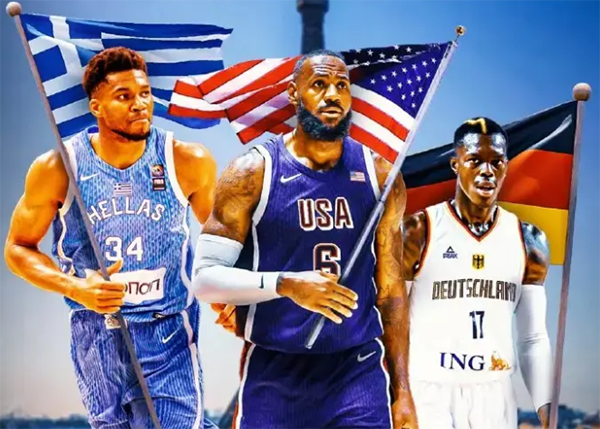 2024巴黎奥运会：三位NBA球星担当旗手 创造历史