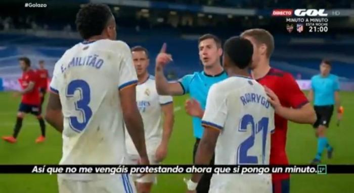 皇马球员抱怨补时太短，裁判：90分钟都进不了