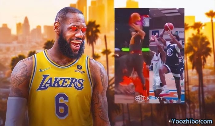 全场最高25分！布朗尼隔人暴扣嗨翻老詹 美媒：多所名校想抢他