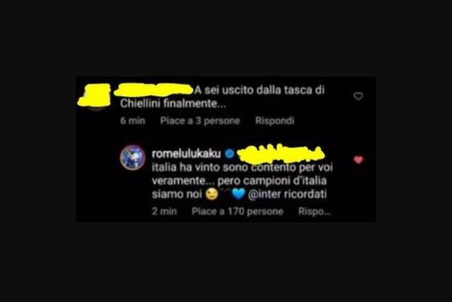 被调侃赢不了基耶利尼，卢卡库回应：国米是冠军