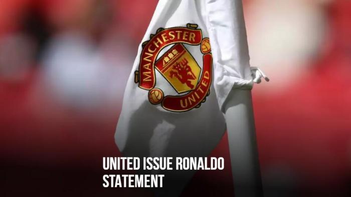 曼联官方回应C罗：了解全部事实后将做出回应