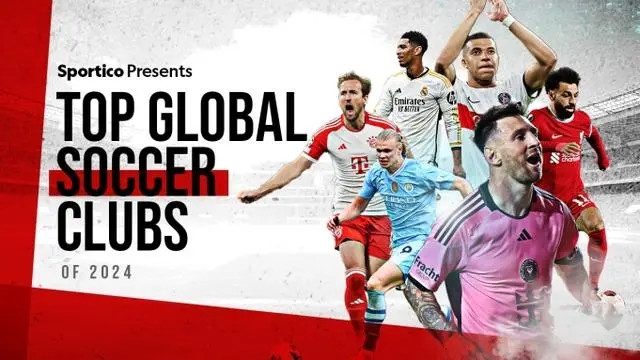 Sportico：全球最具价值足球俱乐部，曼联以62.6亿居首