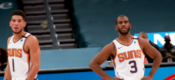 布克三周内两获周最佳球员 两数据比肩小斯纳什