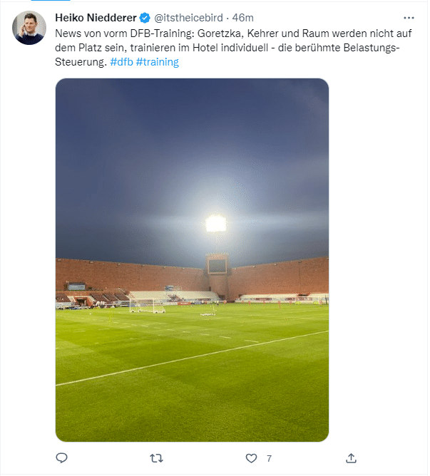 记者：格雷茨卡、科雷尔和劳姆没参加合练