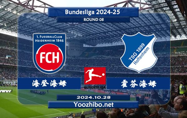 海登海姆vs霍芬海姆赛事前瞻分析：海登海姆比赛不缺球