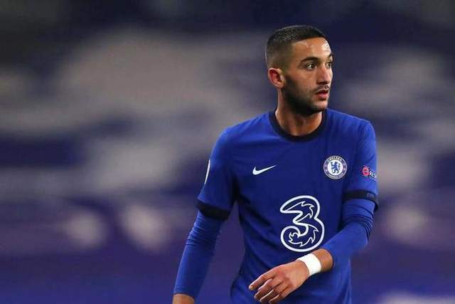 意媒：切尔西愿意将齐耶赫租借至米兰一个赛季