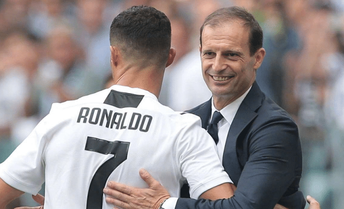 阴阳人？尤文主帅疑似内涵C罗，一周前会说留队，如今清空更衣室