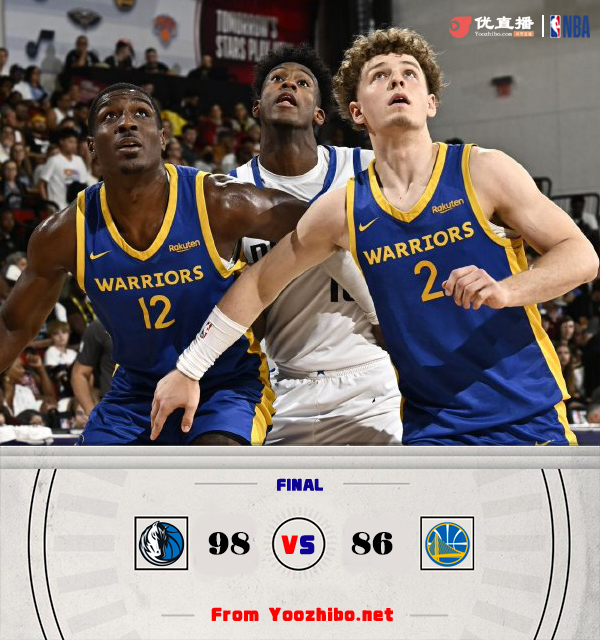 独行侠98-96绝杀勇士 哈迪21分 基诺内斯29+7 佩里20+17