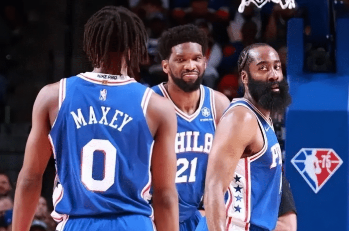 哈登2年合同细节曝光！降薪1500万留守76人 联手恩比德再冲冠