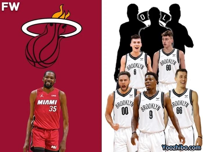 美媒列杜兰特1换8交易方案：热火组三巨头冲冠 希罗洛瑞前往篮网