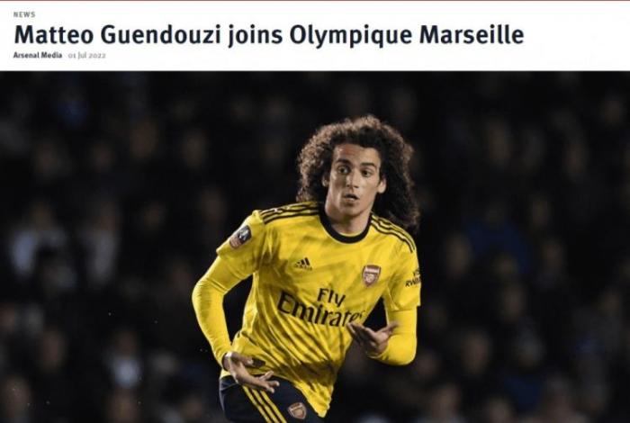 官方：贡多齐1000万镑永久转会马赛