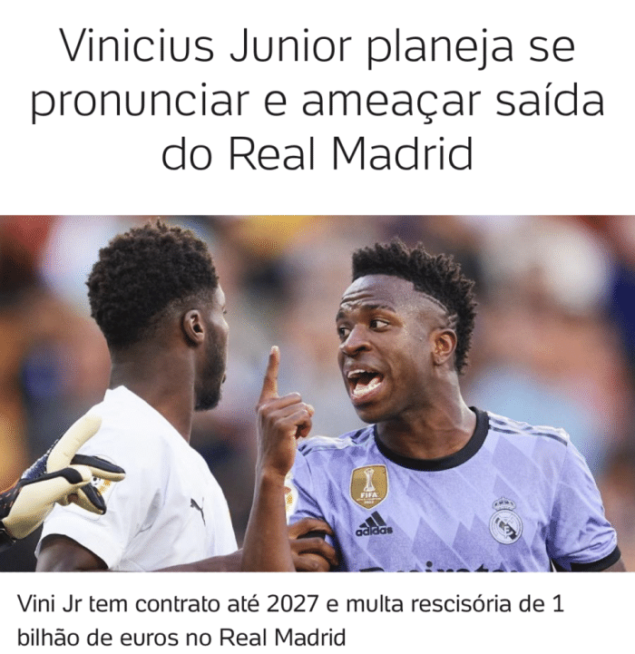 曝皇马1.2亿天才禁赛3场赛季报销！不满被歧视威胁离队，巴黎关注