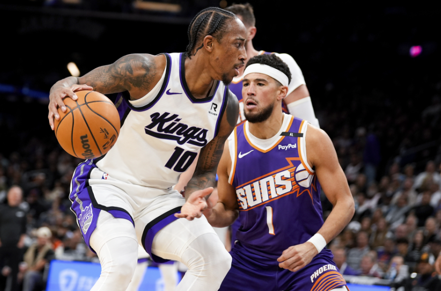 太阳四连客征程开启：布克比尔挑大梁，杜兰特缺阵成隐忧